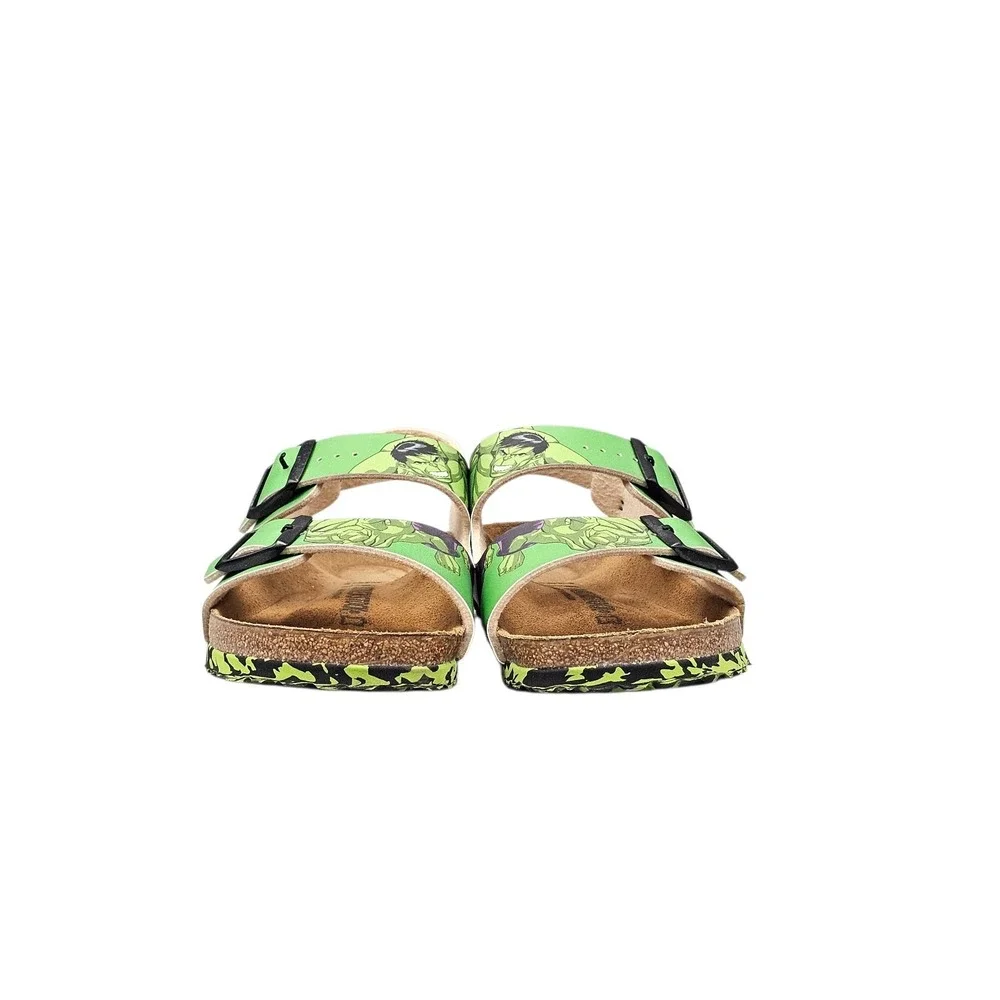 Birkenstock Men's Size 42/ 8 US Women's 11 EUC! RARE! Marvel Hulk Milano Sandals